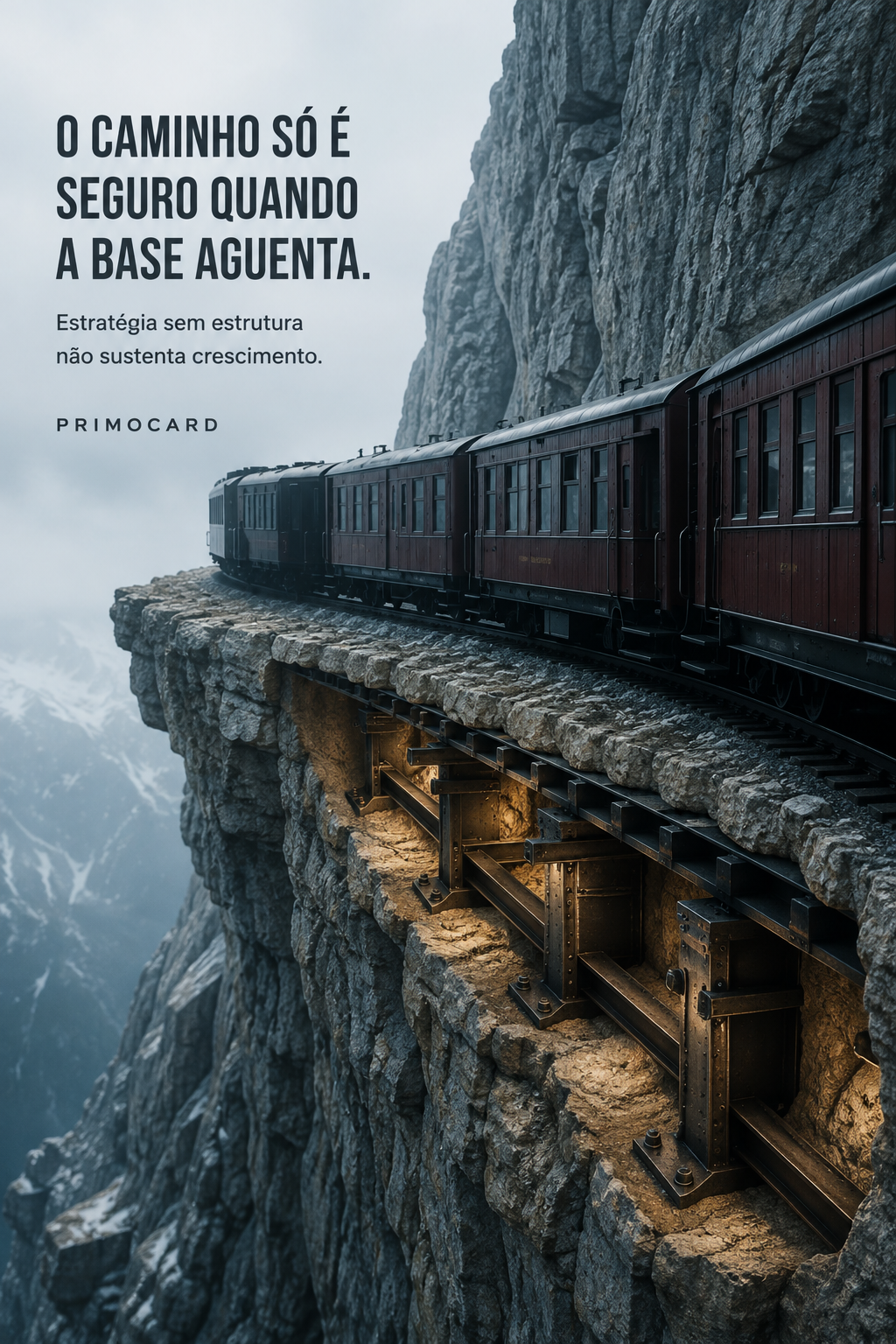 O caminho só é seguro quando a base aguenta