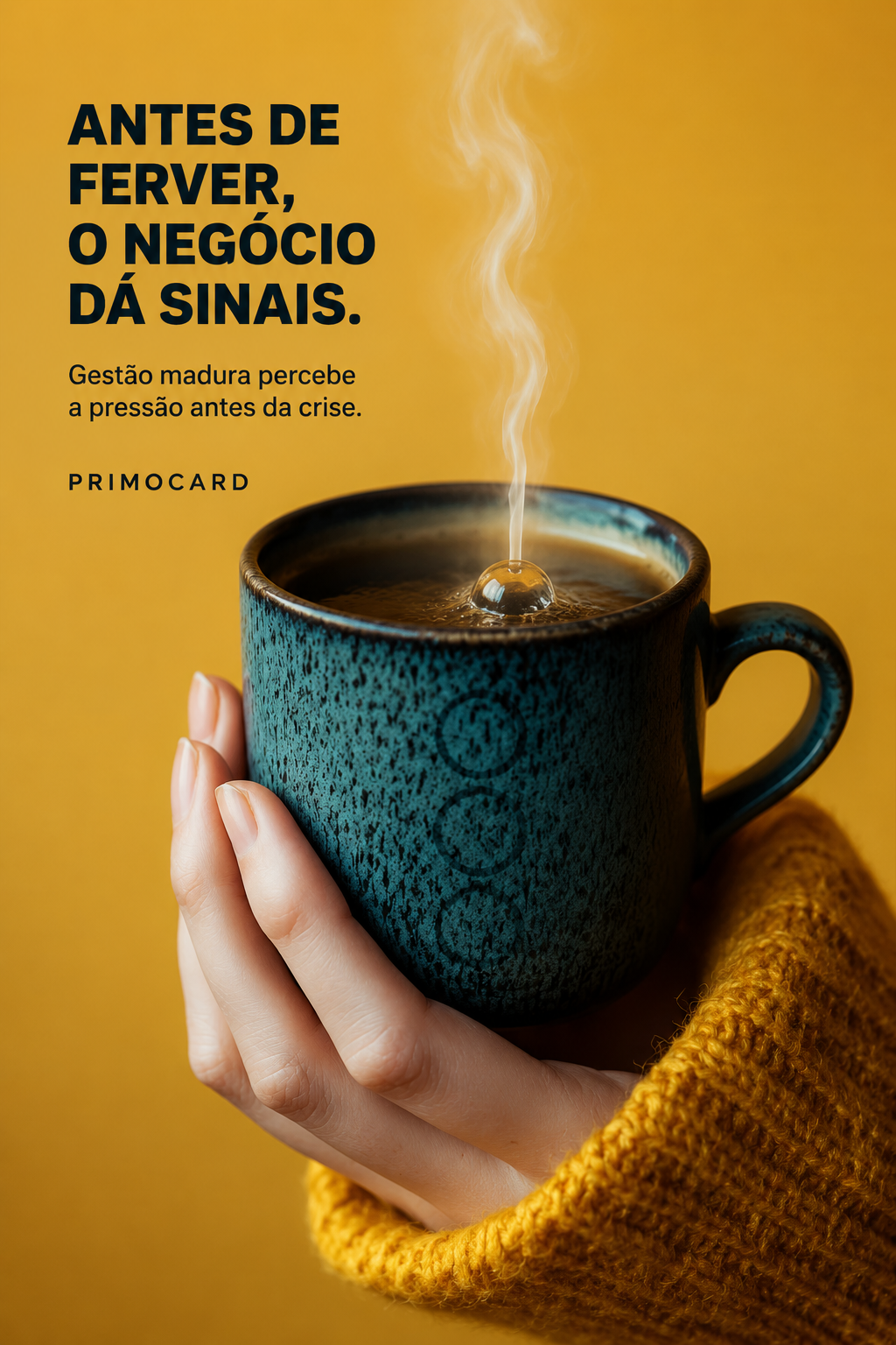Antes de ferver, o negócio dá sinais