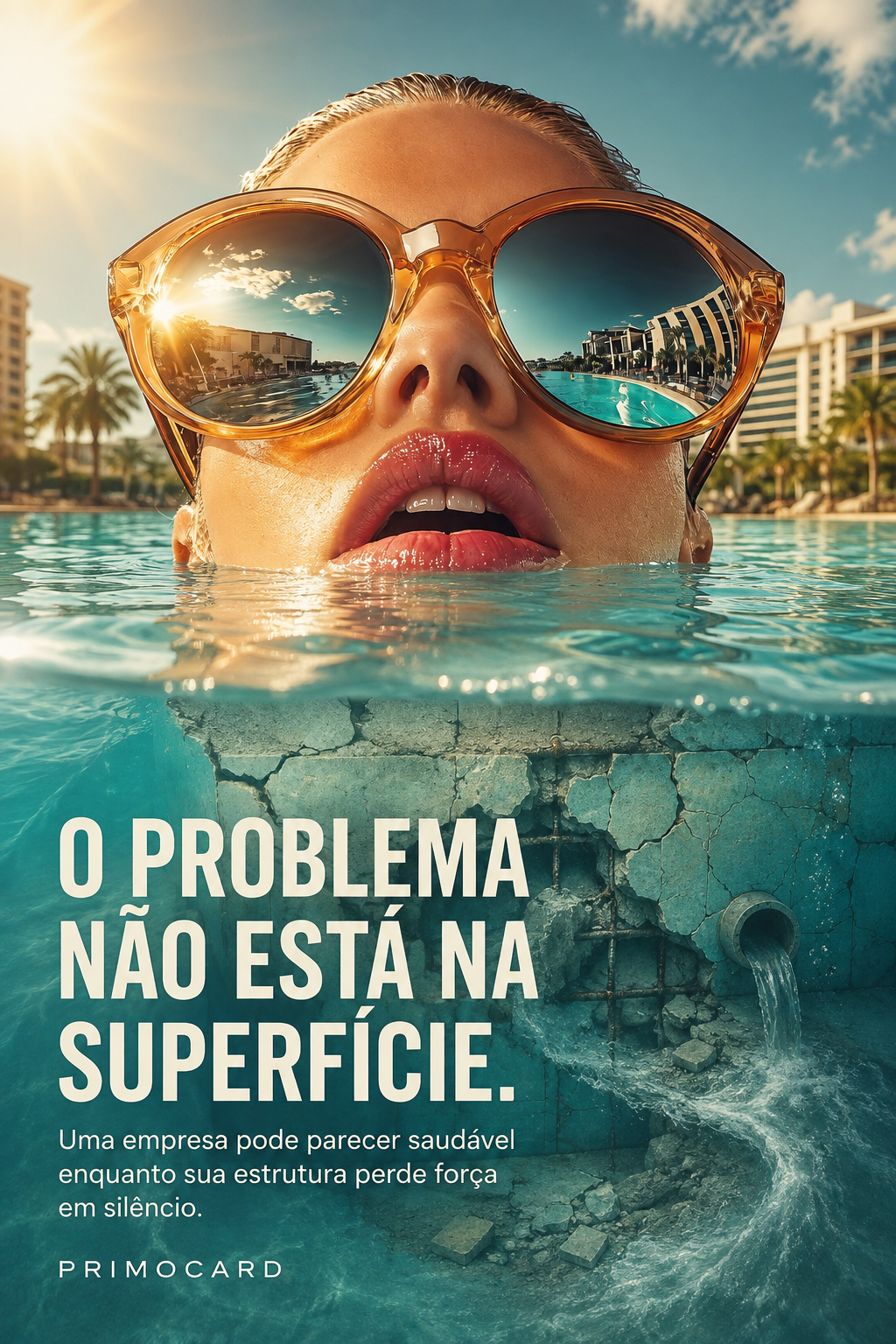 O problema não está na superfície
