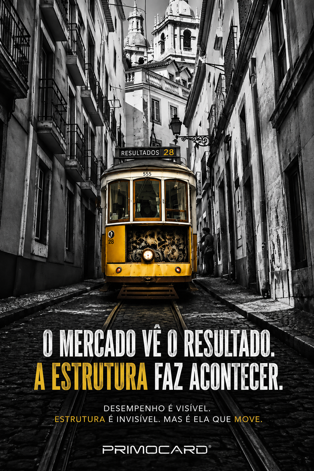 Resultados consistentes dependem de uma estrutura sólida