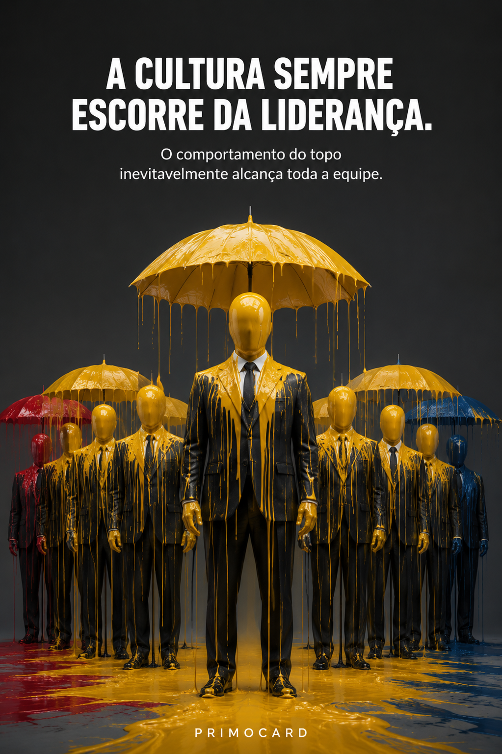 O comportamento do líder molda a cultura da empresa