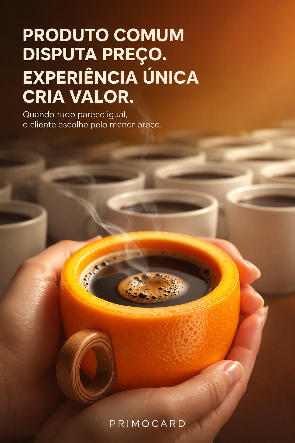 Uma experiência única aumenta o valor percebido