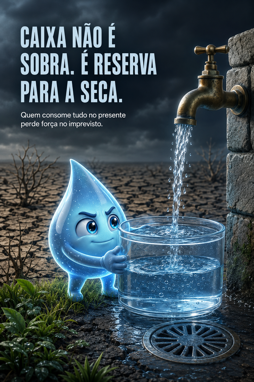 Reserva de caixa protege a empresa nos períodos difíceis