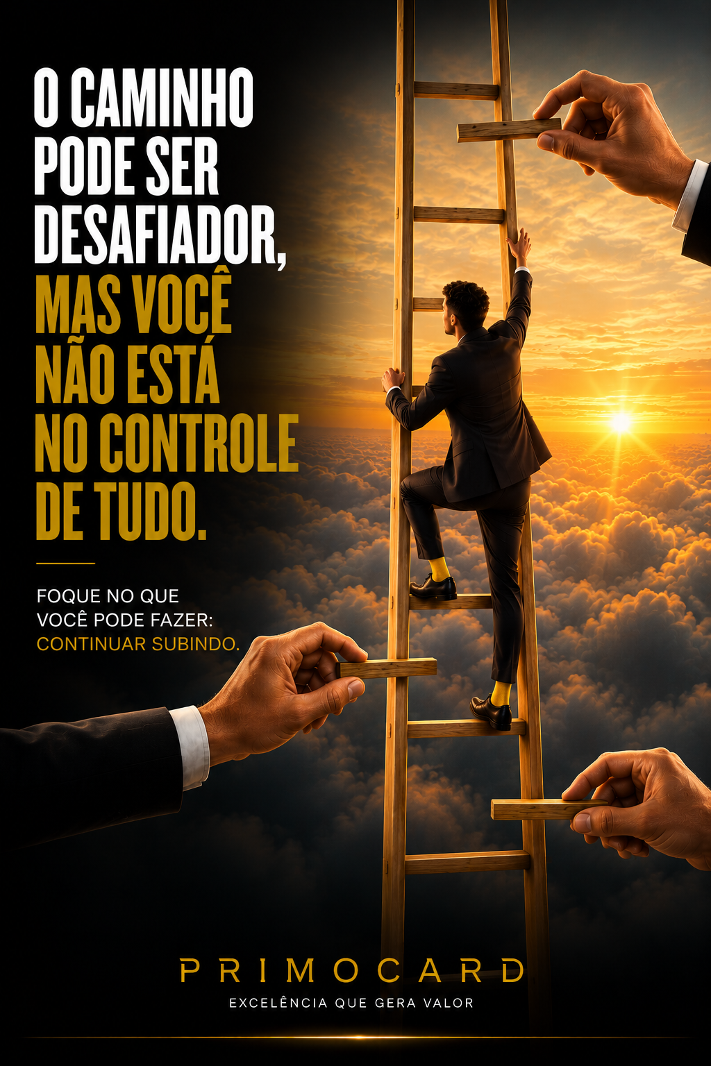 Você não precisa controlar todo o caminho