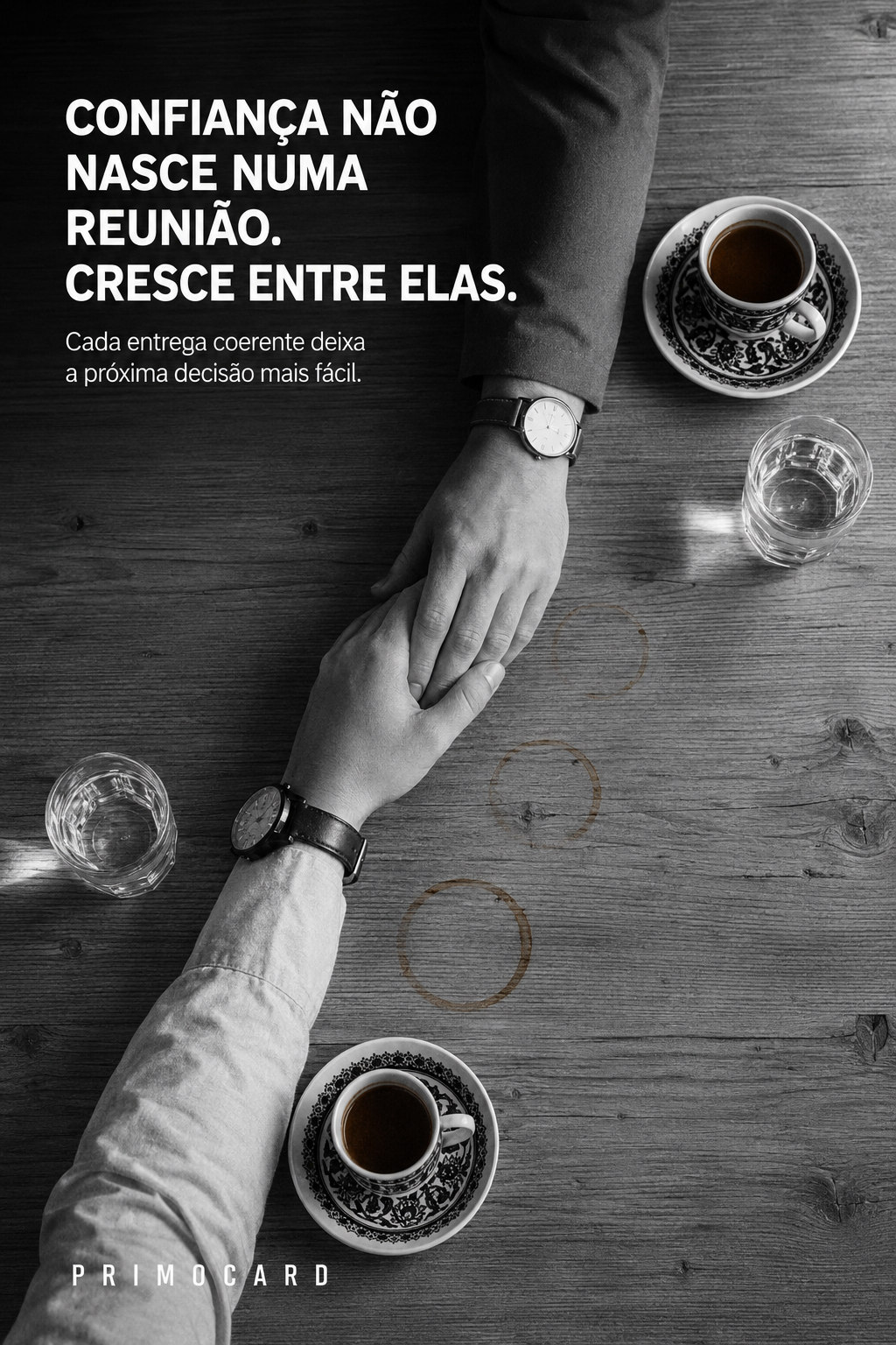 Como ganhar a confiança do cliente depois da primeira conversa?