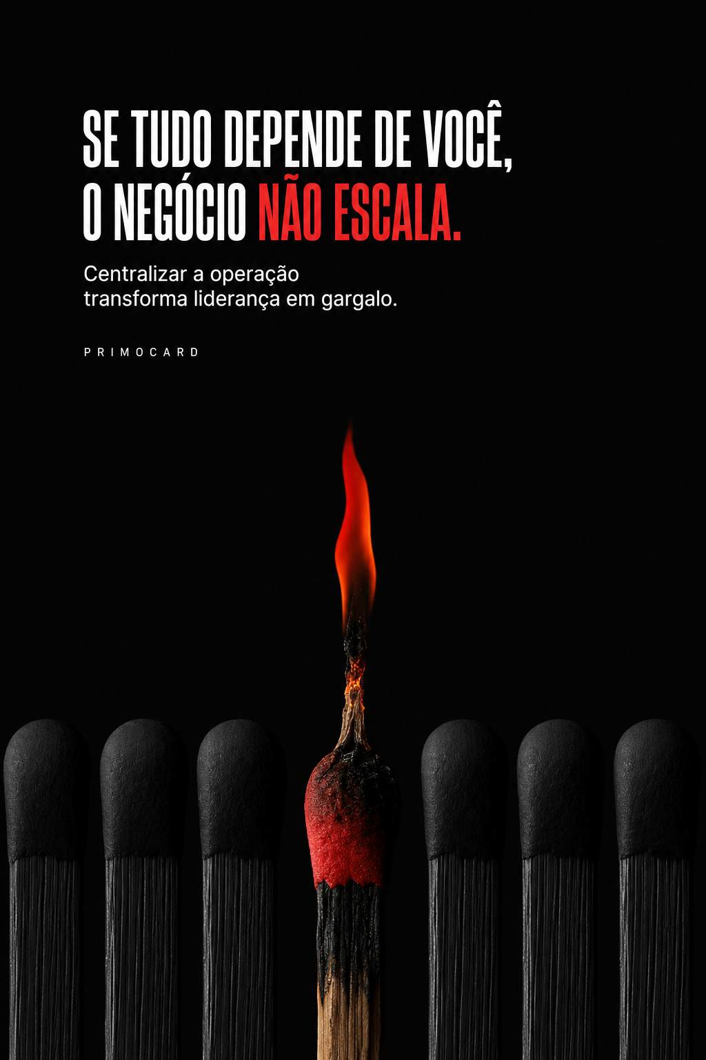 Um negócio dependente do dono não consegue escalar