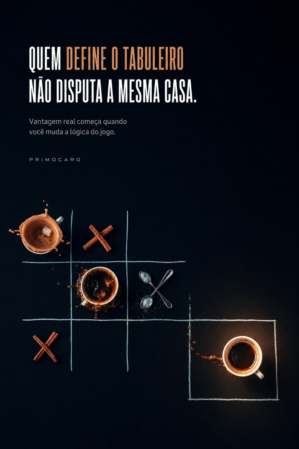 Quem define o mercado não disputa pelas mesmas regras