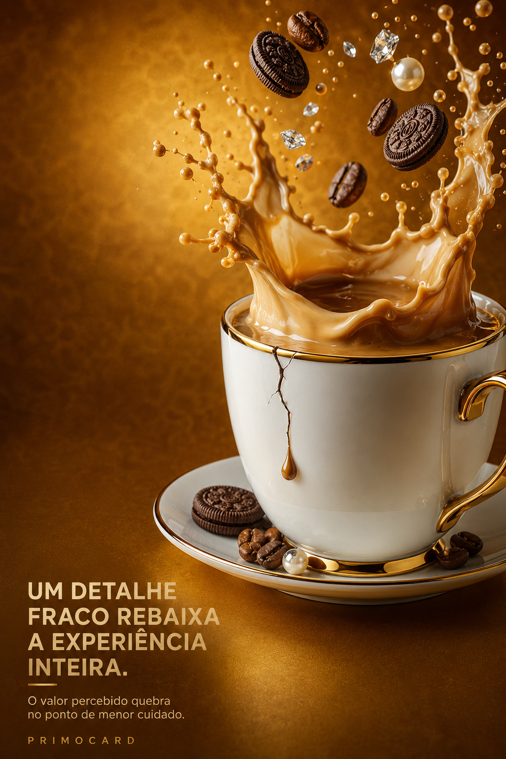 Um detalhe fraco reduz o valor da experiência inteira